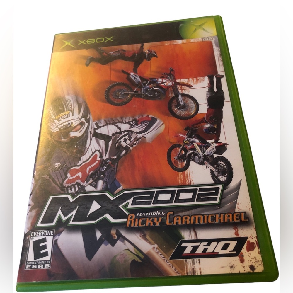 MX 2002 Featuring Ricky Carmichael for XBOX (2001) - Complete & Tested